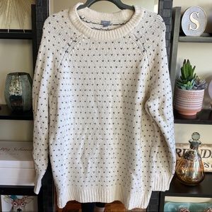 Large Aerie Heart Detail Sweater